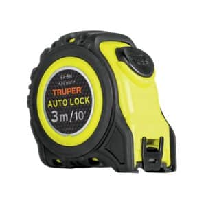 FA-3M FLEXÓMETRO AUTO LOCK, 3 M, CINTA 16 MM» TRUPER