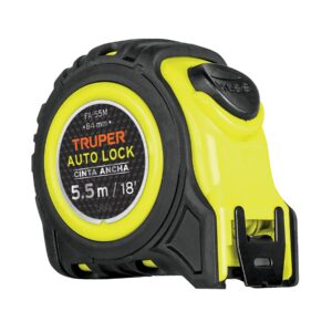 FA-55M FLEXÓMETRO AUTO LOCK, 5.5 M, CINTA 25 MM» TRUPER