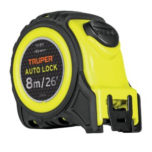 FA-8M FLEXÓMETRO AUTO LOCK, 8 M, CINTA 25 MM» TRUPER
