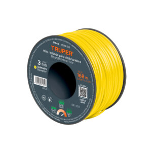 HTR3-130 HILO REDONDO PARA GUADAÑADORA, CARRETE, 142 M , 3.3 MM TRUPER