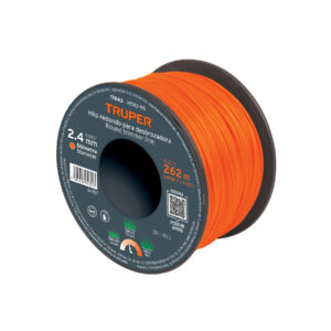 HTR3-95 HILO REDONDO PARA GUADAÑADORA, CARRETE, 262 M , 2.4 MM TRUPER