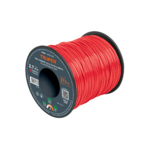 HTR5-105 HILO REDONDO PARA GUADAÑADORA, CARRETE, 373 M, 2.7 MM TRUPER
