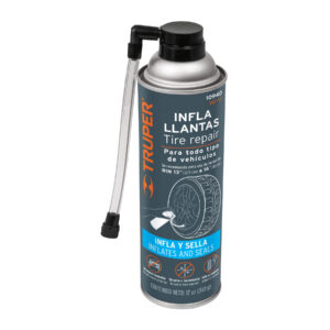 INF-12 INFLADOR Y SELLADOR DE LLANTAS, 12 OZ TRUPER