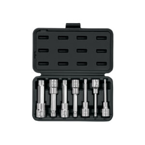 JD-1/2X7-BL JGO 7 DADOS PUNTA LARGA BRISTOL M5 A M16X100MM,CUADRO 1/2′» TRUPER