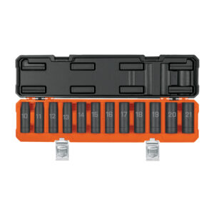 JDI-1/2X12ML JUEGO DE 12 DADOS LARGOS DE IMPACTO, 6 PUNTAS,CUADRO 1/2′, M» TRUPER