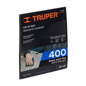 LIAG-400 LIJA DE AGUA, GRANO 400″ TRUPER