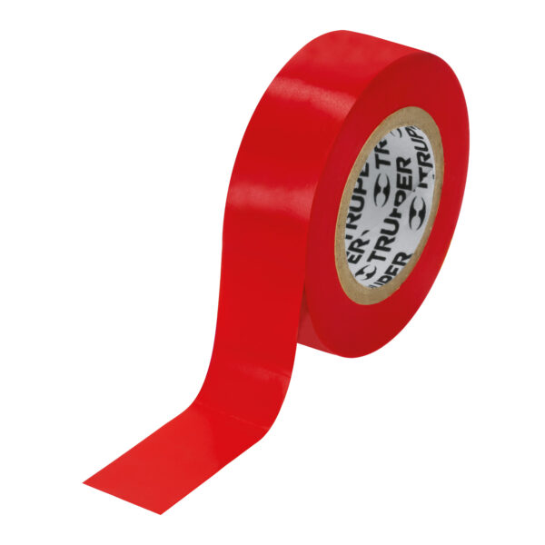 CINTA DE AISLAR # 22, 9 M, ROJA TRUPER M-22R