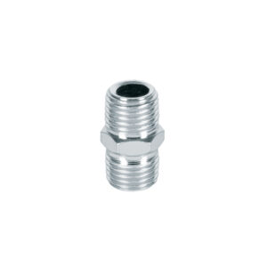 NIPLE-P NIPLE TIPO MACHO-MACHO DE ACERO CROMADO, 1/4 NPT, PRETUL