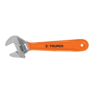 PET-8X LLAVE EXPANSIVA 8" CROMADA, MANGO COMFORT GRIP TRUPER