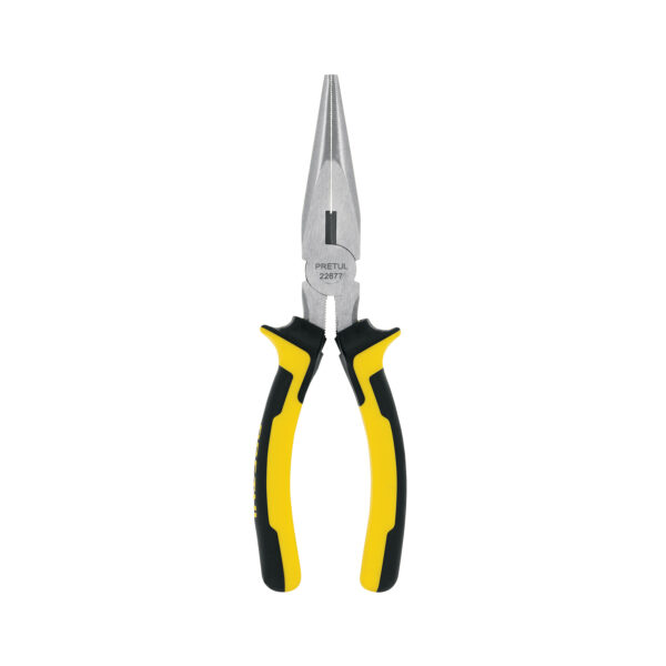 ALICATE DE PUNTA LARGA 7", MANGO COMFORT GRIP, PRETUL PPC-7PX