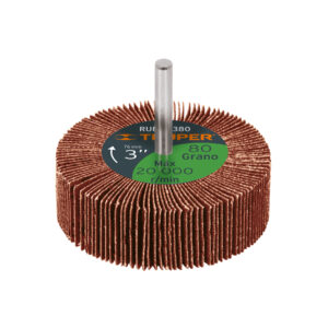 RUFLA-380 RUEDA FLAP DE 3″, GRANO 80 TRUPER