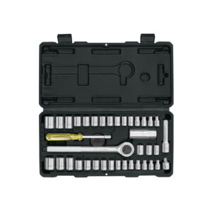 SET-39 JUEGO DE RATCHET Y COPAS, 39 PIEZAS, PRETUL