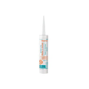 SIL-100BCT SELLADOR TRANSPARENTE PARA BAÑO Y COCINA, 280 ML TRUPER