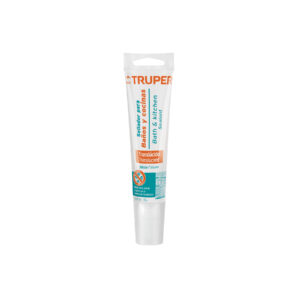 SIL-85BCT SELLADOR TRANSPARENTE PARA BAÑO Y COCINA, 85 GR TRUPER