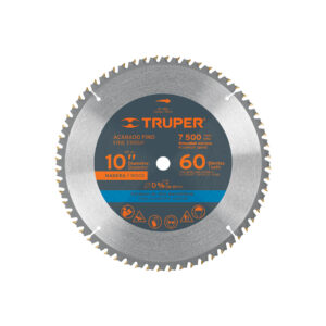 ST-1060 DISCO SIERRA P/MADERA 10″, 60 DIENTES, CENTRO 5/8″ TRUPER