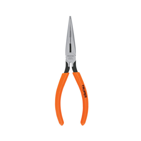 ALICATE DE PUNTAB LARGA 7", MANGO DE VINIL TRUPER T203-7