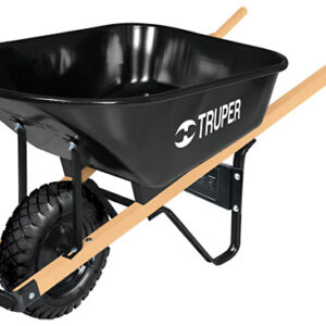 T-6N CARRETILLA 6 FT3, MGOS/MADERA 1-3/4″, RUEDA NEUMÁTICA REFORZADA TRUPER
