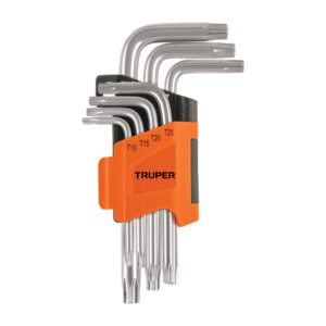 TORX-7C JUEGO DE 7 LLAVES TORX, ORGANIZADOR ABATIBLE TRUPER