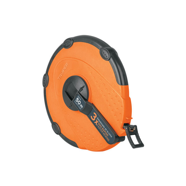 CINTA MÉTRICA FIBRA DE VIDRIO, CARCASA PLÁSTICA, 50 M TRUPER TP50ME