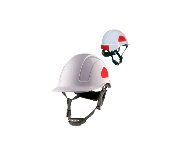 CASCO ARTIC REFLECTIVO CASCO DE SEGURIDAD TIPO II CLASE E DIELÉCTRICO, FABRICADO EN ABS. REFLECTIVOS LATERALES BOUYAN