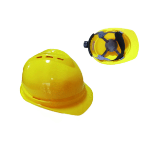 COVERD CASCO TIPO I CON ORIFICIOS PARA UNA MEJOR VENTILACIÓN, CON CANALETA, ARNÉS DE 4 PUNTOS DE PROTECCIÓN MEDIAL BOUYAN