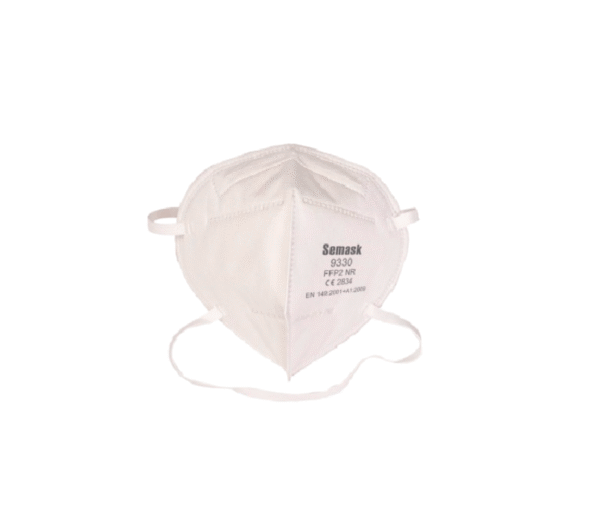 RESPIRADOR DESECHABLE BLANCO PLEGABLE FFP2 NR SIN VÁLVULA BOUYAN
