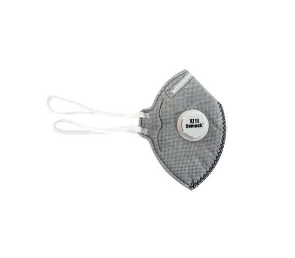 RESPIRADOR DESECHABLE GRIS PLEGABLE FFP2 NR CON VÁLVULA BOUYAN
