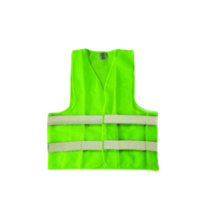 CHALECO REFLECTIVO MALLA COLOR VERDE, 60 GRAMOS, SIN BOLSILLOS, CIERRE POR VELCRO, TALLA ÚNICA