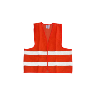 CHALECO REFLECTIVO MALLA COLOR NARANJA, 60 GRAMOS, SIN BOLSILLOS, CIERRE POR VELCRO, TALLA ÚNICA