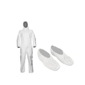 TRAJE MULTIUSOS DESECHABLE CON ZAPATOS (COMBO). TALLAS M, L, XL, XXL, XXXL