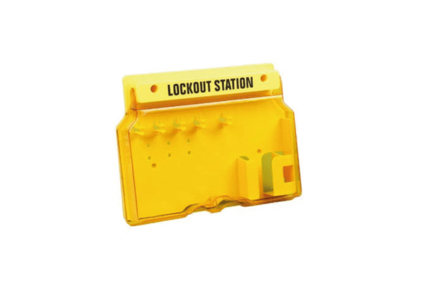 LOCKOUT STATION ESTACIÓN DE BLOQUEO 5 POSICIONES DE GANCHO. BOUYAN 1 UNIDAD.
