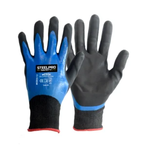 GUANTE MULTIFLEX CUT-5 NITRILO FULL FOAM T-M MARCA STEELPRO