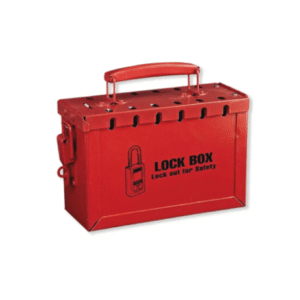 CAJA METÁLICA PARA BLOQUEO GRUPAL , BOUYAN .
