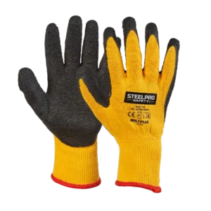 GUANTE MULTIFLEX LATEX TALLA S MARCA STEELPRO