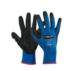 GUANTE MULTIFLEX POLYESTER LATEX XS MARCA STEELPRO