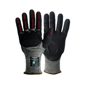 GUANTE MULTIFLEX RECYCLED CUT IMPACT POLYESTER NITRILO FOAM – L MARCA STEELPRO