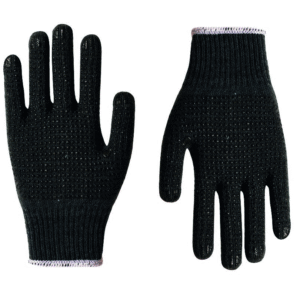 GUANTE DARK RAIN TEJIDO HILAZA CON PUNTOS PVC DOBLE CARA AZUL OSCURO BOUYAN TALLA 10