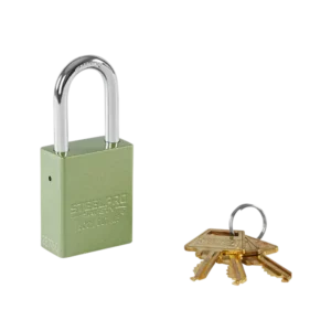 CANDADO LOCK OUT VERDE MARCA STEELPRO