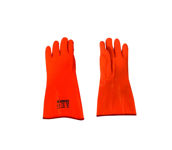 GUANTE SOLVEX GUANTE EN PVC (ROJO), 36 CM BOUYAN. .