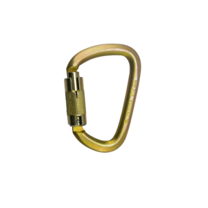 Mosquetón de seguridad Carabinero mediano de triple bloqueo y apertura de 24 mm Marca EPI Referencia 50-41-2