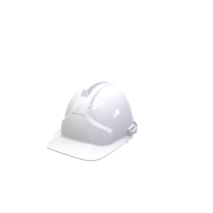 Casco Epi Armour Ratchet Worker dieléctrico fabricado en material de polietileno de alta densidad color Blanco Marca EPI