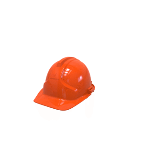 Casco Epi Armour dieléctrico fabricado en material de polietileno de alta densidad color Naranja Marca EPI Referencia 10-P03-O