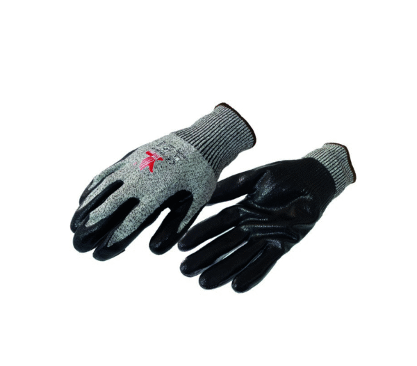 GUANTE  CUT NI ANTICORTE NIVEL 5 RECUBIERTO EN POLIURETANO, MATERIAL TEXTIL HDPE BOUYAN TALLA 8,9,10