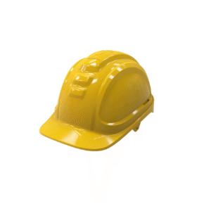 Casco Epi Warrior de seguridad dieléctrico fabricado en material de polietileno de alta densidad Color Amarillo Marca EPI Referencia CA-P-D20-Y