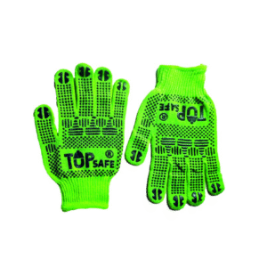 GUANTE GREEN  RAINCOMFORT TEJIDO HILAZA CON PUNTOS PVC DOBLE CARA AMBIDIESTRO BOUYAN TALLA L (ÚNICA)