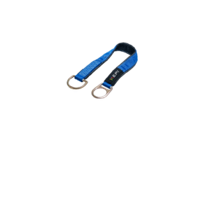 Anclaje Epi portátil de 2 argollas en reata de poliéster de 45 mm de ancho, con refuerzo en reata de 50 mm de ancho con argolla D Marca EPI