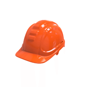 Casco Epi Warrior de seguridad dieléctrico fabricado en material de polietileno de alta densidad Color Naranja Marca EPI Referencia CA-P-D20-O