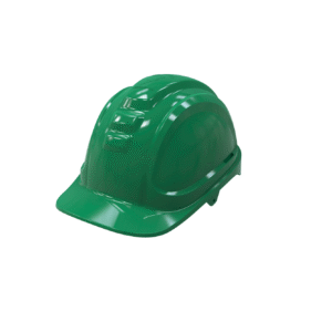 Casco Epi Warrior de seguridad dieléctrico fabricado en material de polietileno de alta densidad Color Verde Marca EPI Referencia CA-P-D20-GG