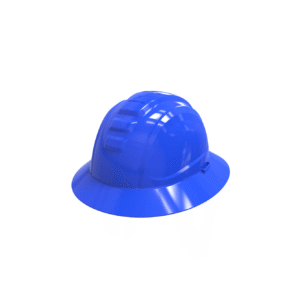 Casco Epi Samurai de seguridad dieléctrico fabricado en material de polietileno de alta densidad Color Azul Marca EPI Referencia CA-P-D21-B