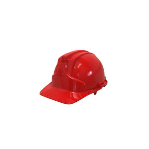 Casco Epi Minero de seguridad con portalámparas, fabricado en polietileno de alta densidad. Ideal para uso en zonas con poca iluminación. Color Rojo Marca EPI Referencia CA-P-D22-R